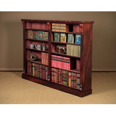 Antikes Mahagoni Bücherregal original britisch ca 1880 