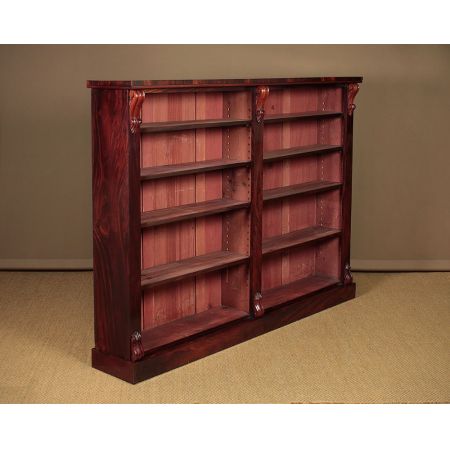 Antikes Mahagoni Bücherregal original britisch ca 1880 