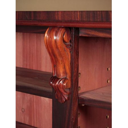 Antikes Mahagoni Bücherregal original britisch ca 1880 