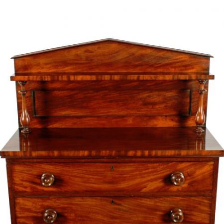 Viktorianische antike Mahagoni Kommode britisch ca 1860