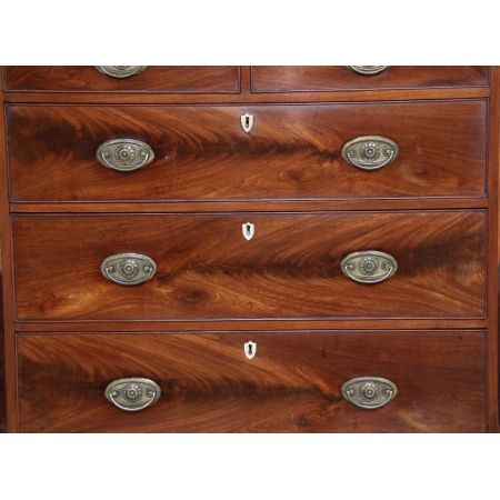 Antike britische Mahagoni Kommode ca 1820