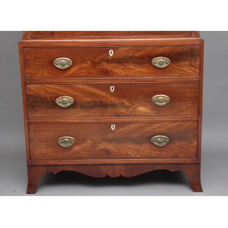 Antike britische Mahagoni Kommode ca 1820