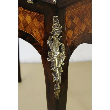 Französischer Palisander Sekretär original antik ca 1880