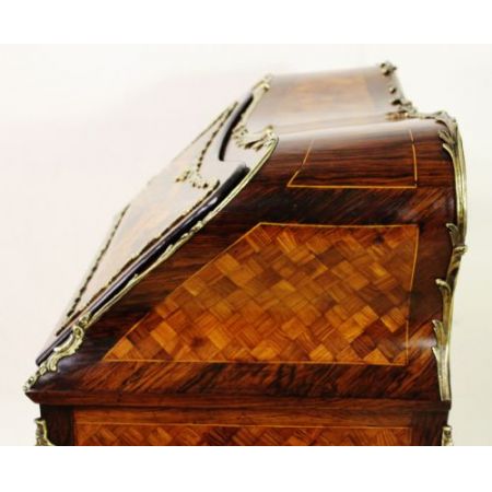 Französischer Palisander Sekretär original antik ca 1880