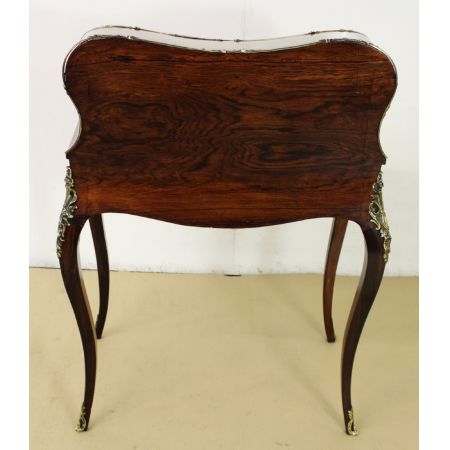 Französischer Palisander Sekretär original antik ca 1880