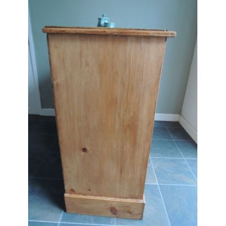 Antike viktorianische Weichholz Kommode Kiefer englisch ca 1890