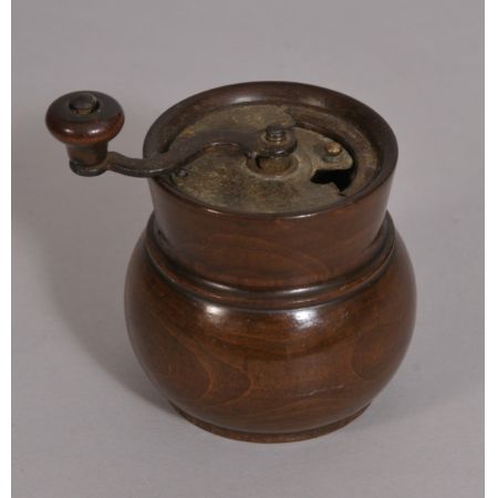 Antike britische Obstbaum Gewürzmühle ca 1840