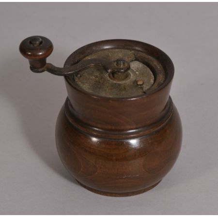 Antike britische Obstbaum Gewürzmühle ca 1840