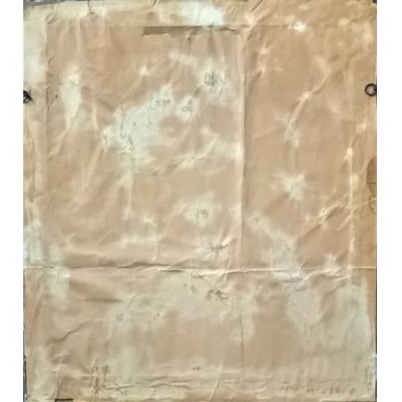 Antikes Bild Gemälde Wasserfarbe Bilderrahmen Glasrahmen englisch ca 1880