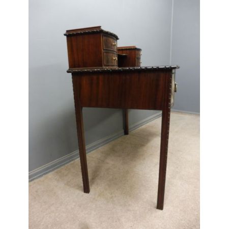 Antiker edwardianischer Schreibtisch Mahagoni englisch ca 1890