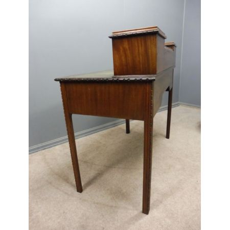 Antiker edwardianischer Schreibtisch Mahagoni englisch ca 1890