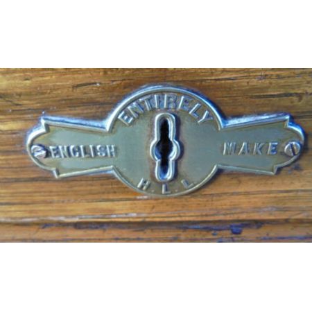 Antiker Eichen Schreibtisch Sekretär englisch ca 1900