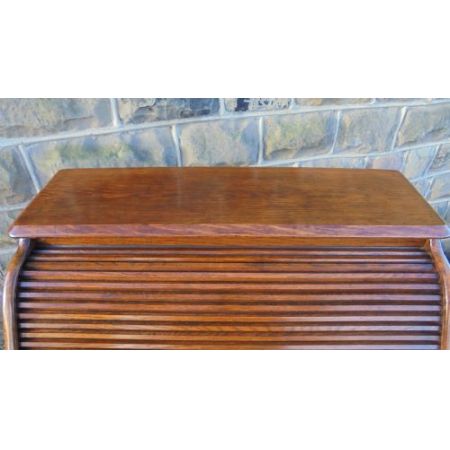 Antiker Eichen Schreibtisch Sekretär englisch ca 1900