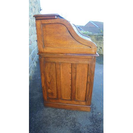 Antiker Eichen Schreibtisch Sekretär englisch ca 1900