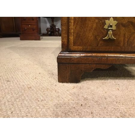 Antiker Nussbaum Schreibtisch original britisch ca 1900