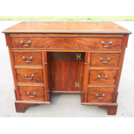 Georgianischer Mahagoni Schreibtisch original antik ca 1920