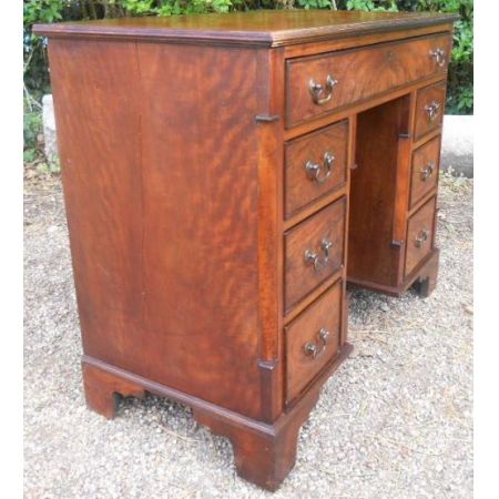 Georgianischer Mahagoni Schreibtisch original antik ca 1920