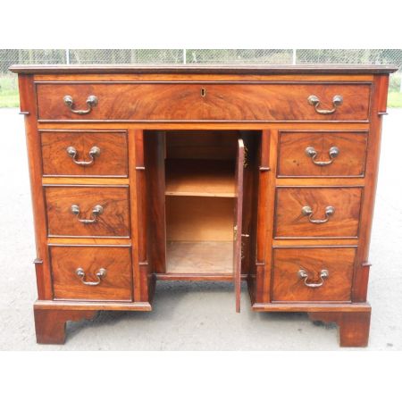 Georgianischer Mahagoni Schreibtisch original antik ca 1920