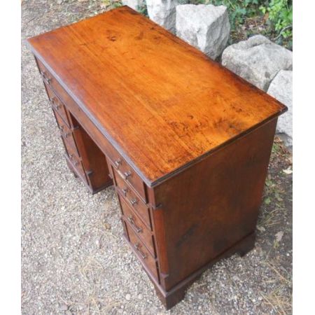 Georgianischer Mahagoni Schreibtisch original antik ca 1920