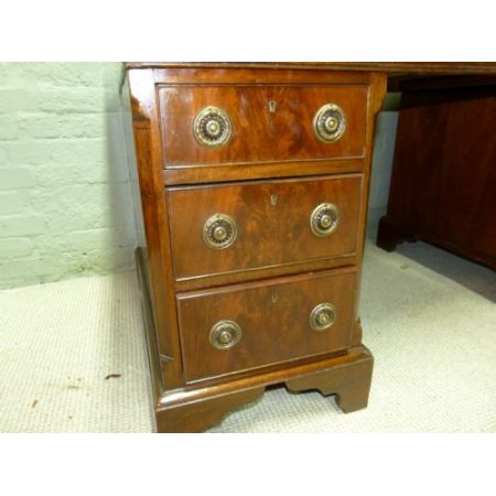 Antiker Mahagoni Schreibtisch original britisch ca 1880