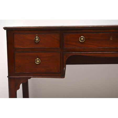 Antiker viktorianischer Mahagoni Schreibtisch englisch ca 1890