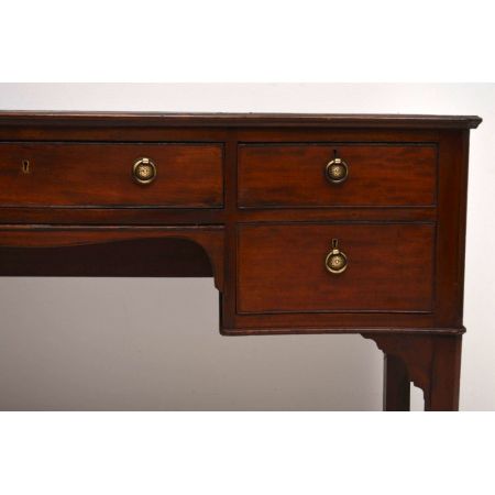 Antiker viktorianischer Mahagoni Schreibtisch englisch ca 1890