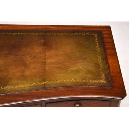 Antiker viktorianischer Mahagoni Schreibtisch englisch ca 1890