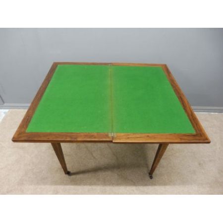 Britischer Palisander Schreibtisch Kartentisch original antik ca 1890