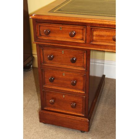 Viktorianischer Mahagoni Schreibtisch original antik ca 1860