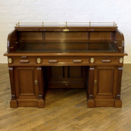 Deutscher original antiker Schreibtisch Mahagoni ca 1910