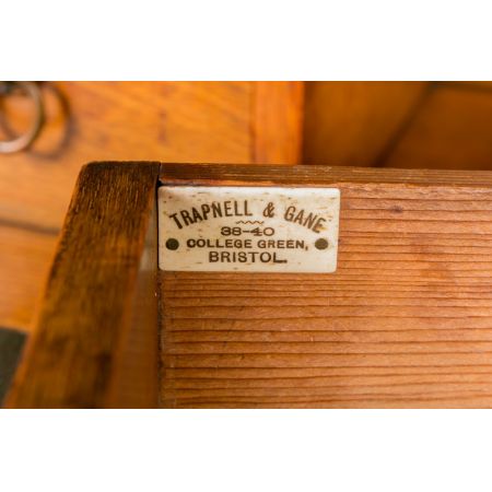 Arts & Crafts Eichen Schreibtisch antik englisch ca 1910