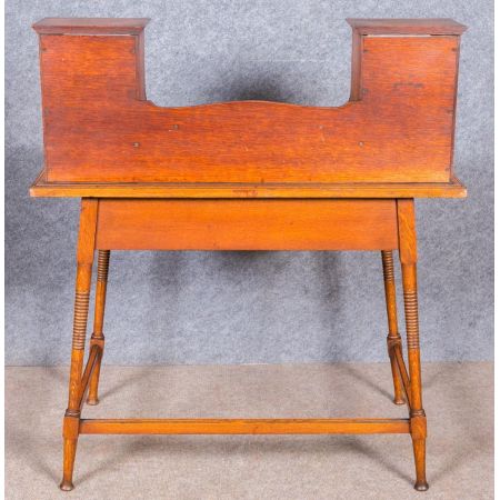 Arts & Crafts Eichen Schreibtisch antik englisch ca 1910