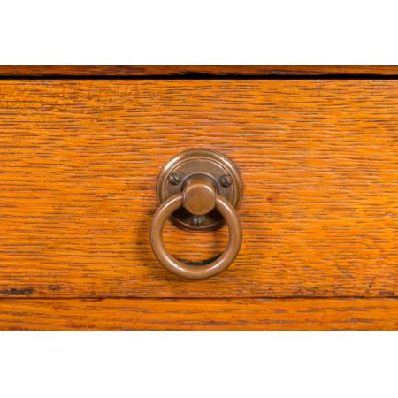 Arts & Crafts Eichen Schreibtisch antik englisch ca 1910