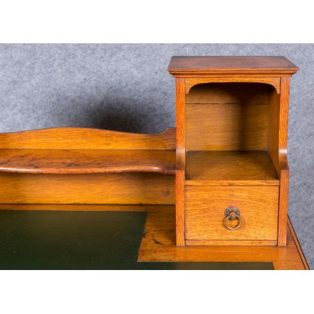 Arts & Crafts Eichen Schreibtisch antik englisch ca 1910