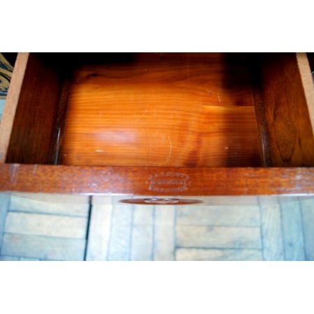 Britischer original antiker Amboina Schreibtisch ca 1870