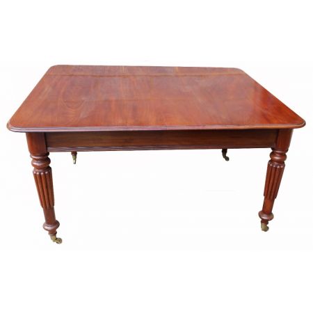 Viktorianischer antiker Mahagoni Esstisch englisch ca 1850