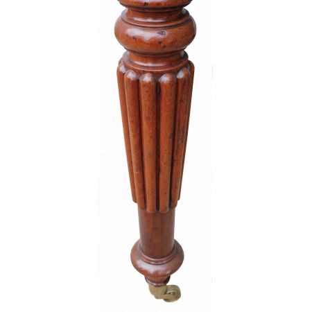 Viktorianischer antiker Mahagoni Esstisch englisch ca 1850