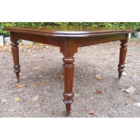 Viktorianischer Mahagoni Esstisch antik britisch ca 1830