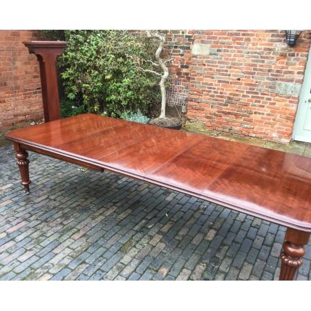 Viktorianischer Esstisch Mahagoni antik ca 1860