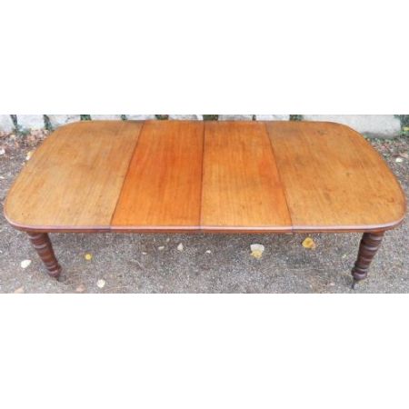 Viktorianischer antiker Mahagoni Esstisch britisch ca 1880