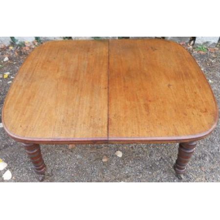 Viktorianischer antiker Mahagoni Esstisch britisch ca 1880