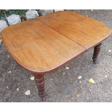 Viktorianischer antiker Mahagoni Esstisch britisch ca 1880