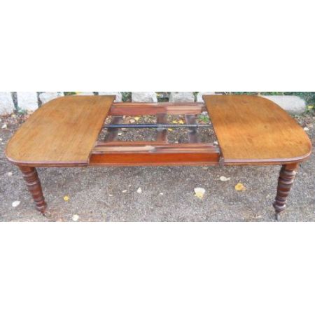 Viktorianischer antiker Mahagoni Esstisch britisch ca 1880