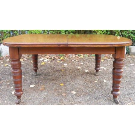 Viktorianischer antiker Mahagoni Esstisch britisch ca 1880