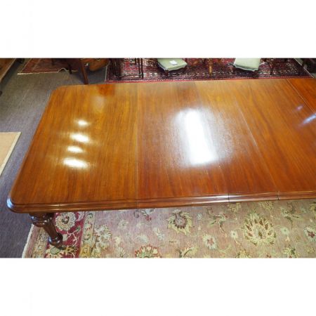 Englischer viktorianischer Mahagoni Esstisch ca 1870