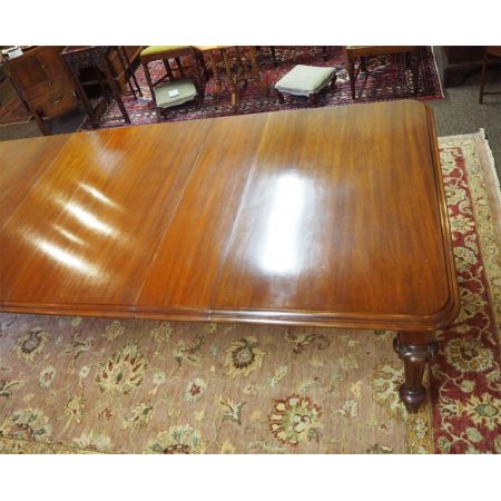 Englischer viktorianischer Mahagoni Esstisch ca 1870