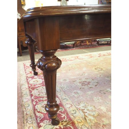 Englischer viktorianischer Mahagoni Esstisch ca 1870