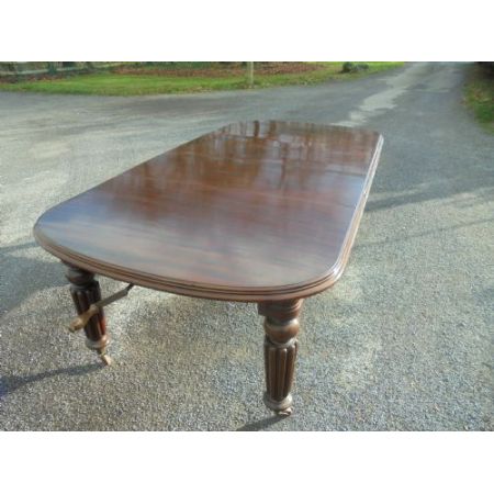 Antiker englischer Mahagoni Esstisch ca 1870