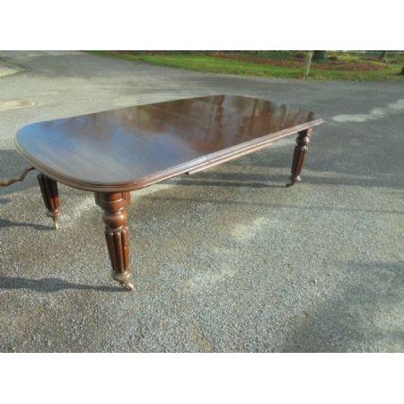 Antiker englischer Mahagoni Esstisch ca 1870