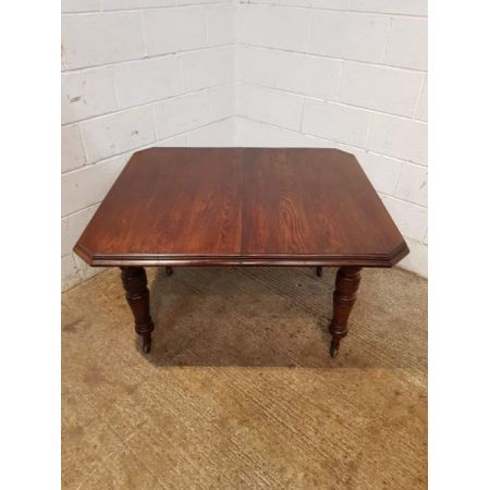 Antiker viktorianischer Eiche Esstisch englisch ca 1880